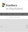Frontiers in Psychiatry杂志封面